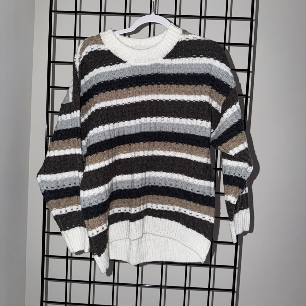 SO Multicolor Knit Sweater